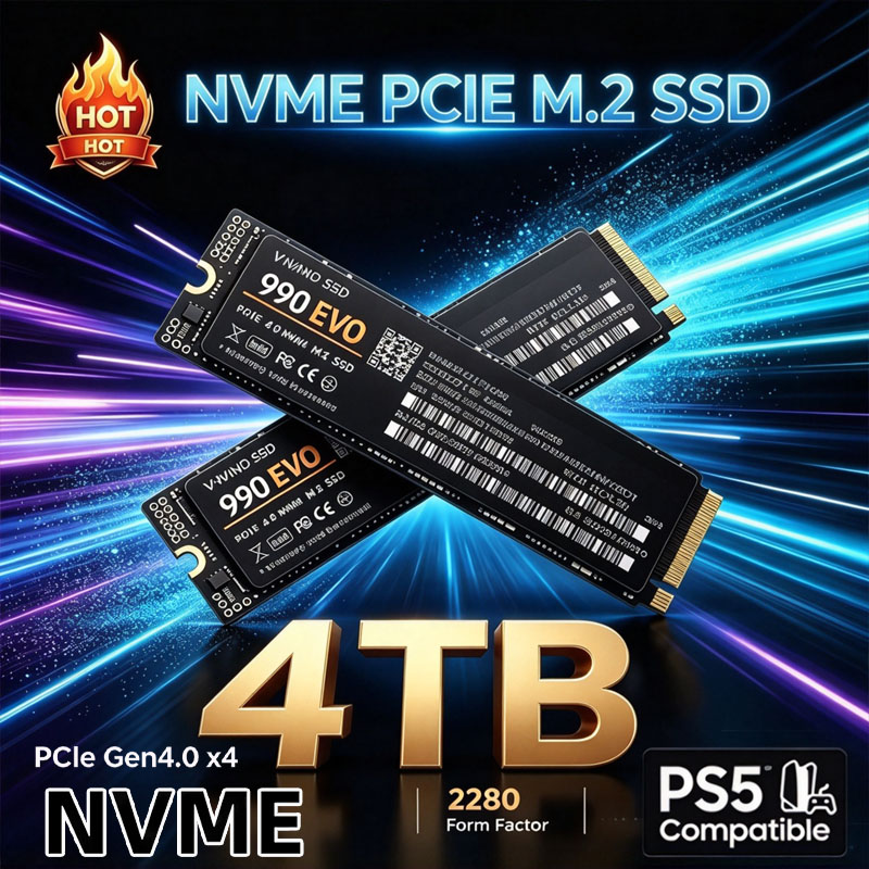 990 EVO Oyun M.2 NVMe SSD PCIe - M.2 Nvme 4Tb Pcie 4.0 Ssd incelemesi ve fiyatı