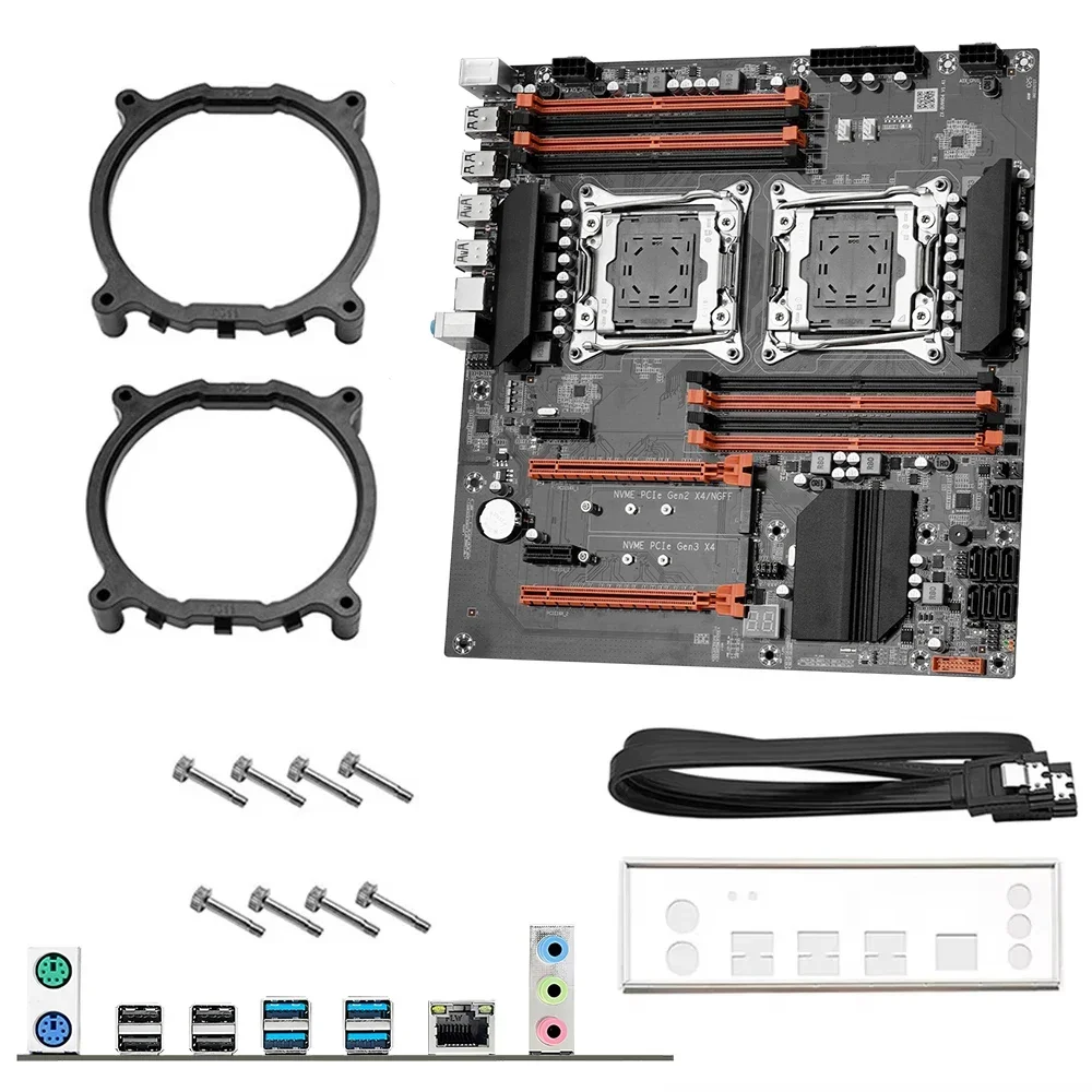 X99 Çift CPU SOYO Oyun Anakart - X99 Dual Cpu Motherboard Combo incelemesi ve fiyatı